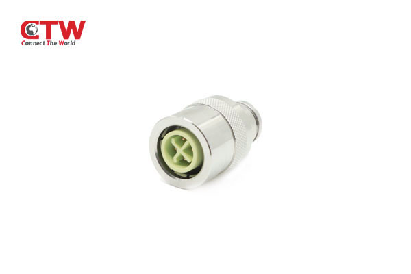  PV connector Customized M12 S code Push-pull connector for Photovoltaic tracker